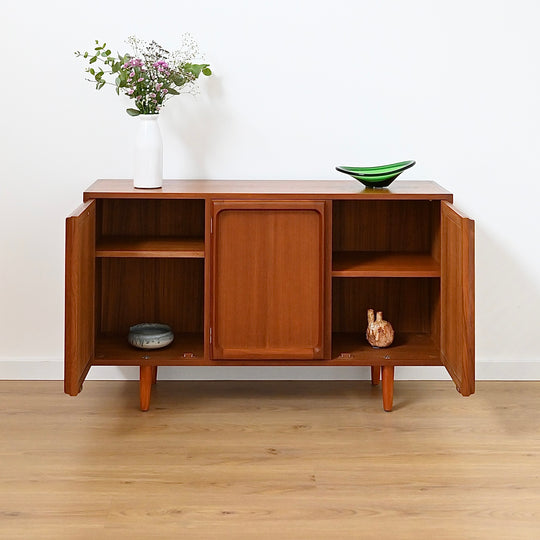 Mid Century Teak Sideboard Buffet by Chiswell
