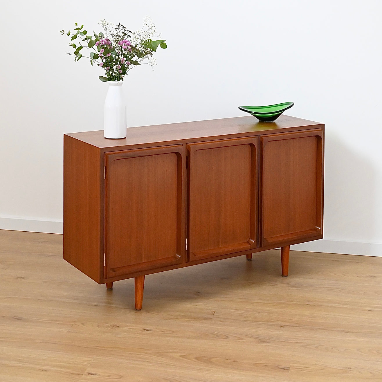 Mid Century Teak Sideboard Buffet by Chiswell