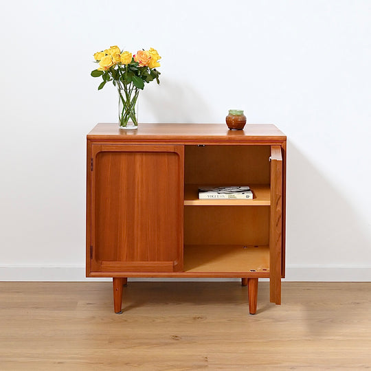 Mid Century Teak Sideboard LP Record Cabinet by Chiswell