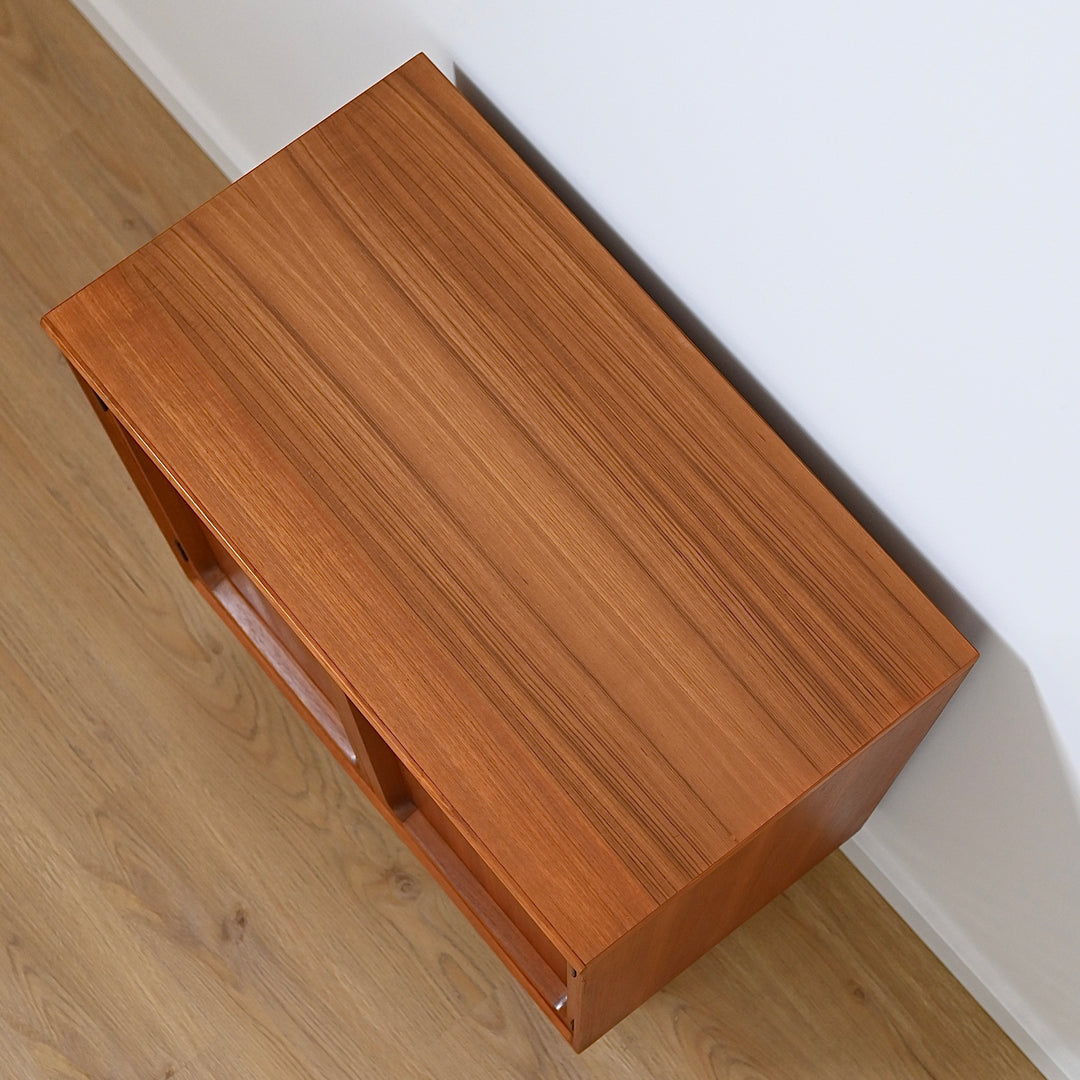 Mid Century Teak Sideboard LP Record Cabinet by Chiswell