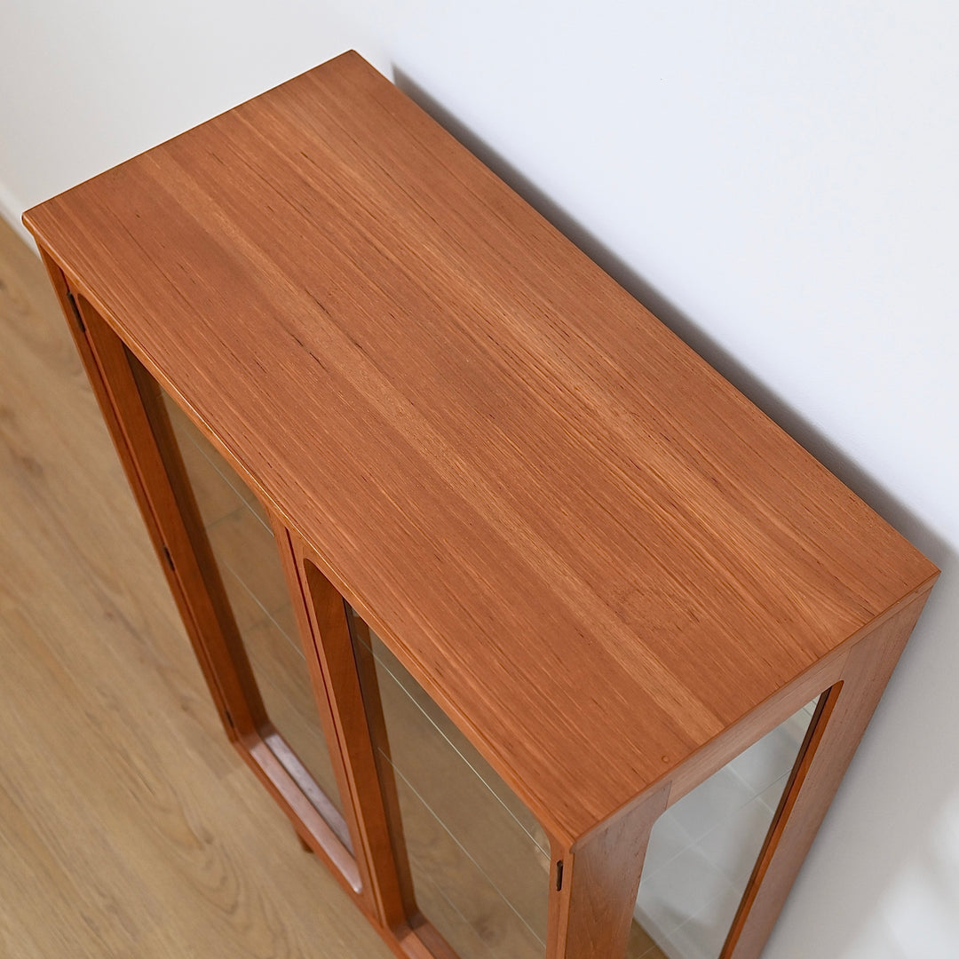 Mid Century Teak Sideboard Display Cabinet by Chiswell