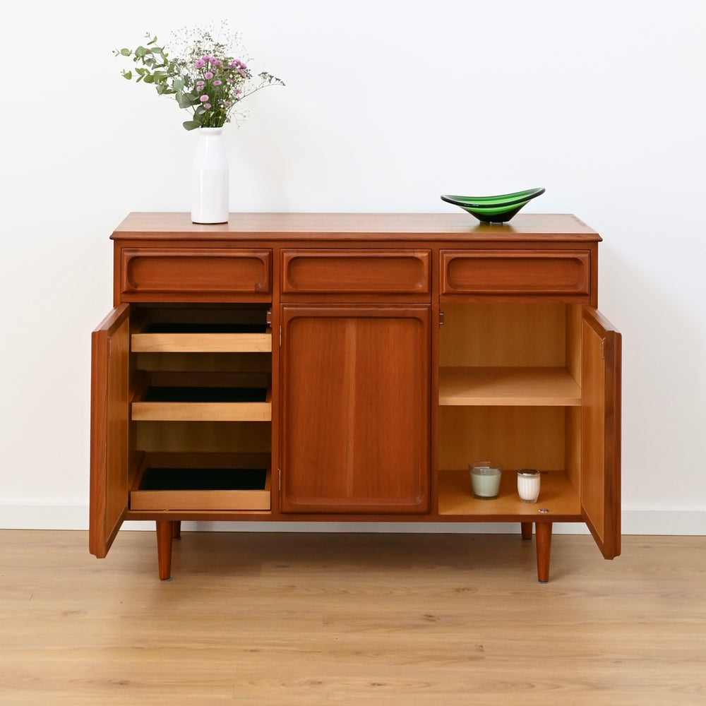 Mid Century Teak Sideboard Buffet by Chiswell