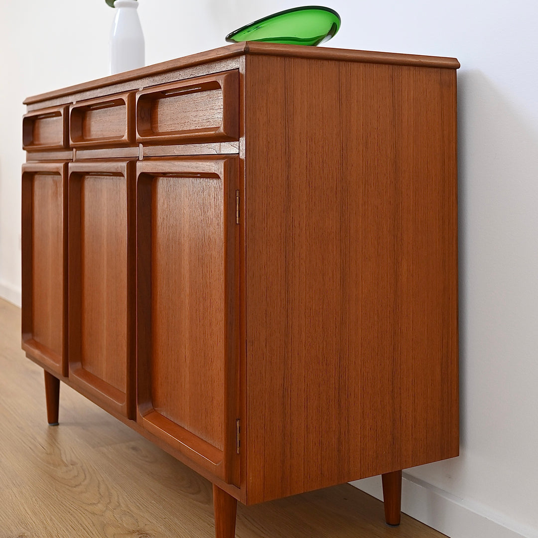 Mid Century Teak Sideboard Buffet by Chiswell