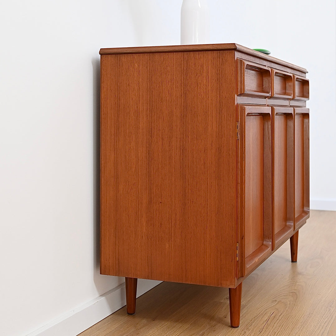 Mid Century Teak Sideboard Buffet by Chiswell