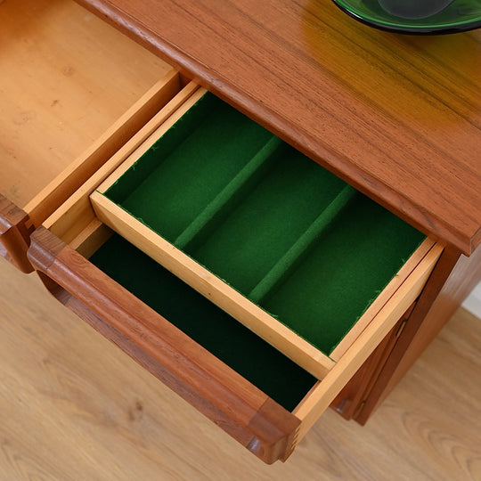 Mid Century Teak Sideboard Buffet by Chiswell