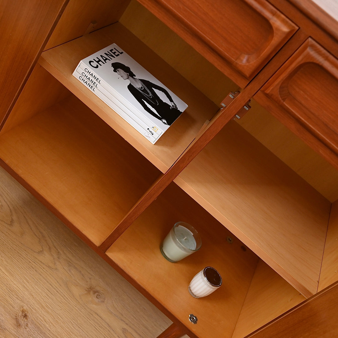 Mid Century Teak Sideboard Buffet by Chiswell