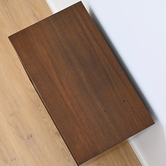 Mid Century Walnut Sideboard LP Record Cabinet by Chiswell