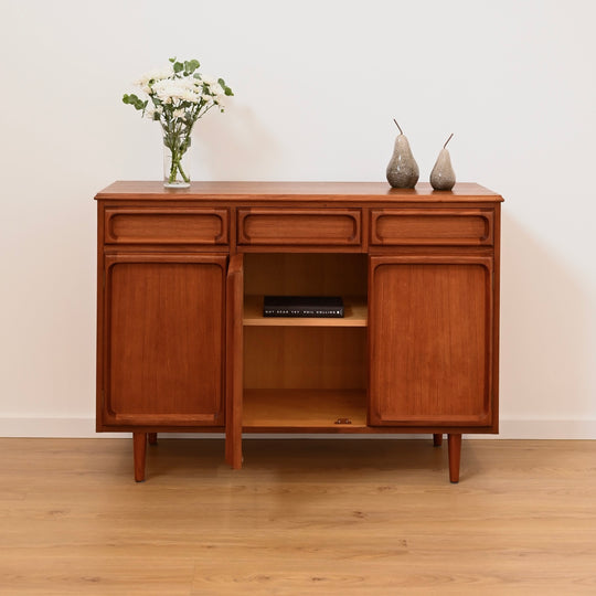 Mid Century Teak Sideboard Buffet by Chiswell