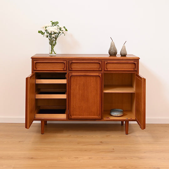 Mid Century Teak Sideboard Buffet by Chiswell