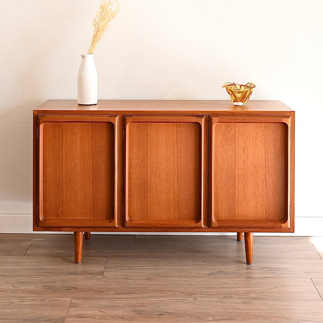 Mid Century Teak Sideboard LP Record Cabinet by Chiswell