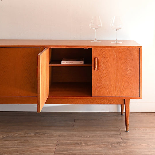 Mid Century Teak G Plan Sideboard LP Record Cabinet