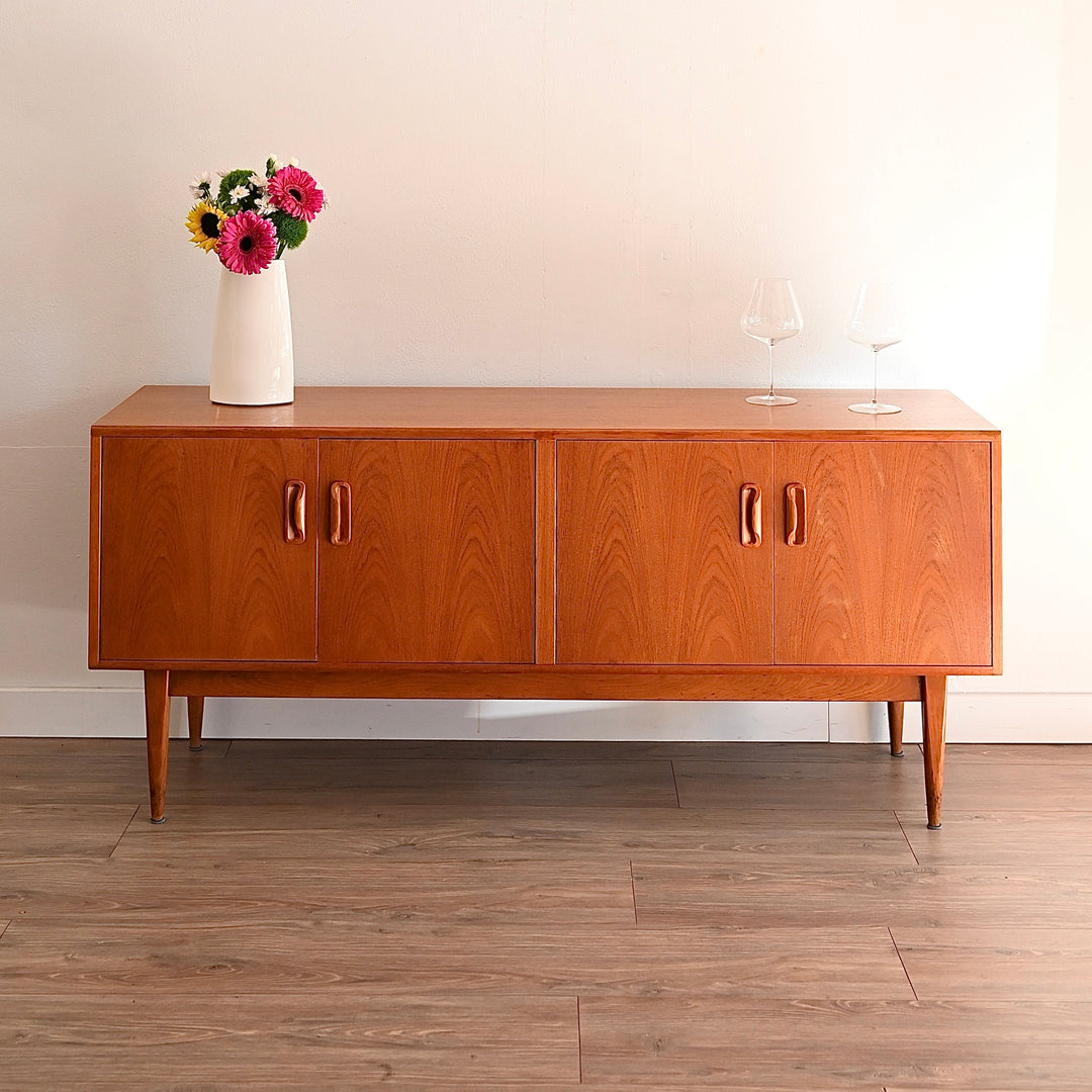 Mid Century Teak G Plan Sideboard LP Record Cabinet