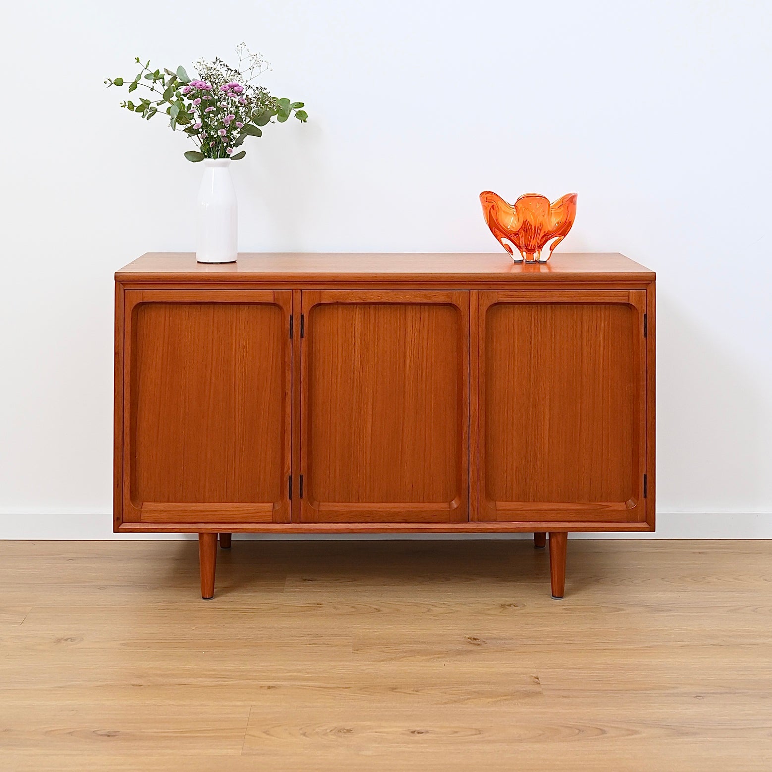 Mid Century Teak Sideboard Buffet by Chiswell