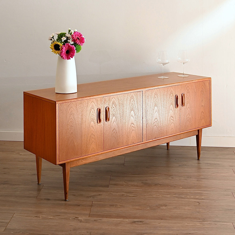 Mid Century Teak G Plan Sideboard LP Record Cabinet