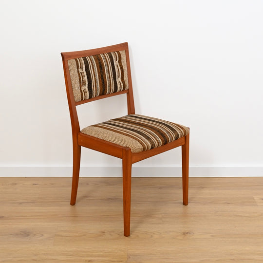 6x Parker Teak Mid Century Dining Chairs