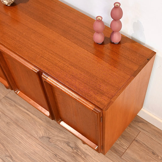 Mid Century Teak Sideboard LP Record Cabinet by Chiswell