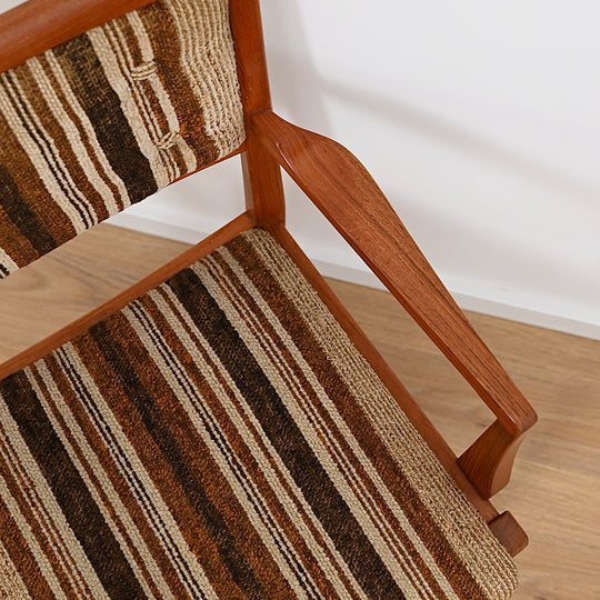 6x Parker Teak Mid Century Dining Chairs