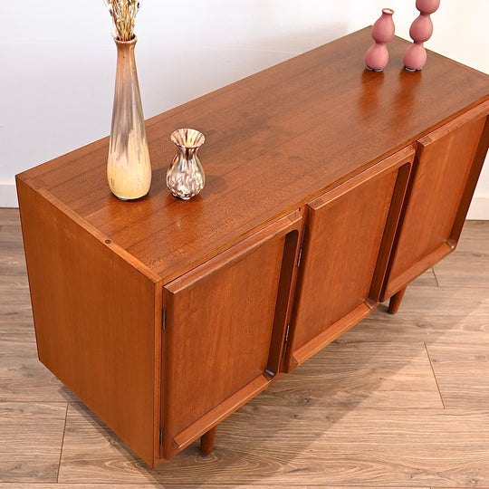 Mid Century Teak Sideboard LP Record Cabinet by Chiswell