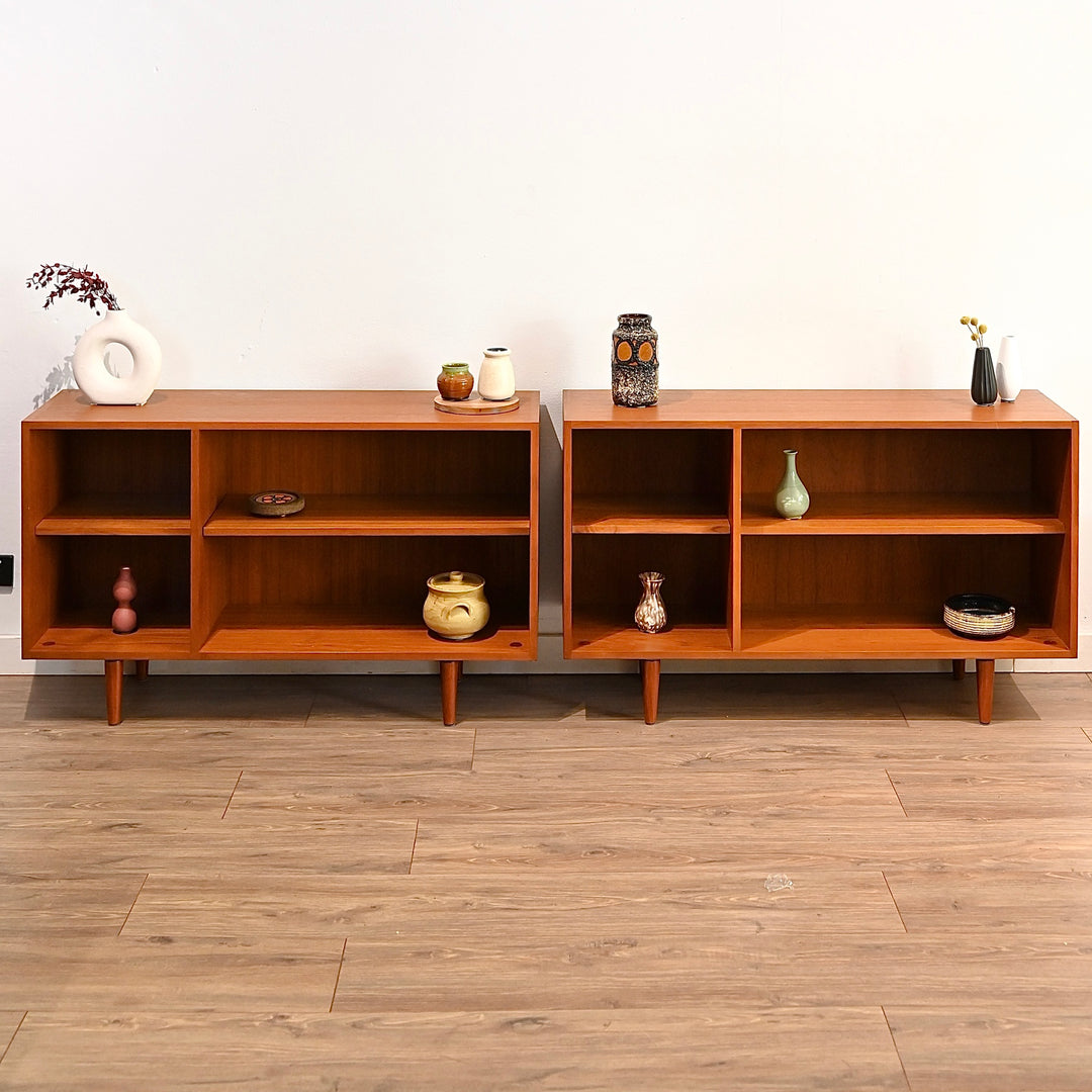 Mid Century Teak Sideboard LP Record Cabinet by Chiswell