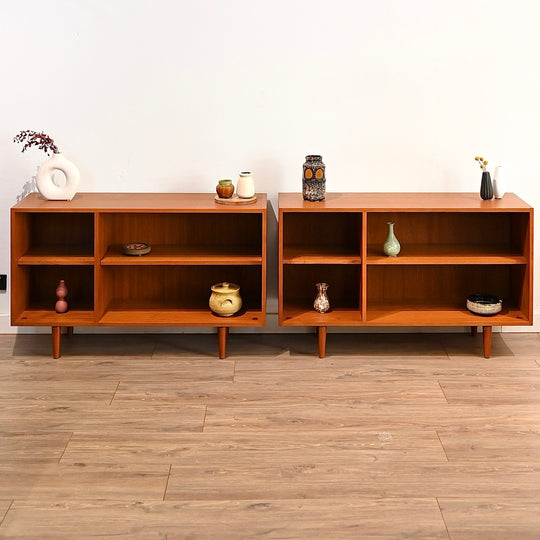 Mid Century Teak Sideboard LP Record Cabinet by Chiswell