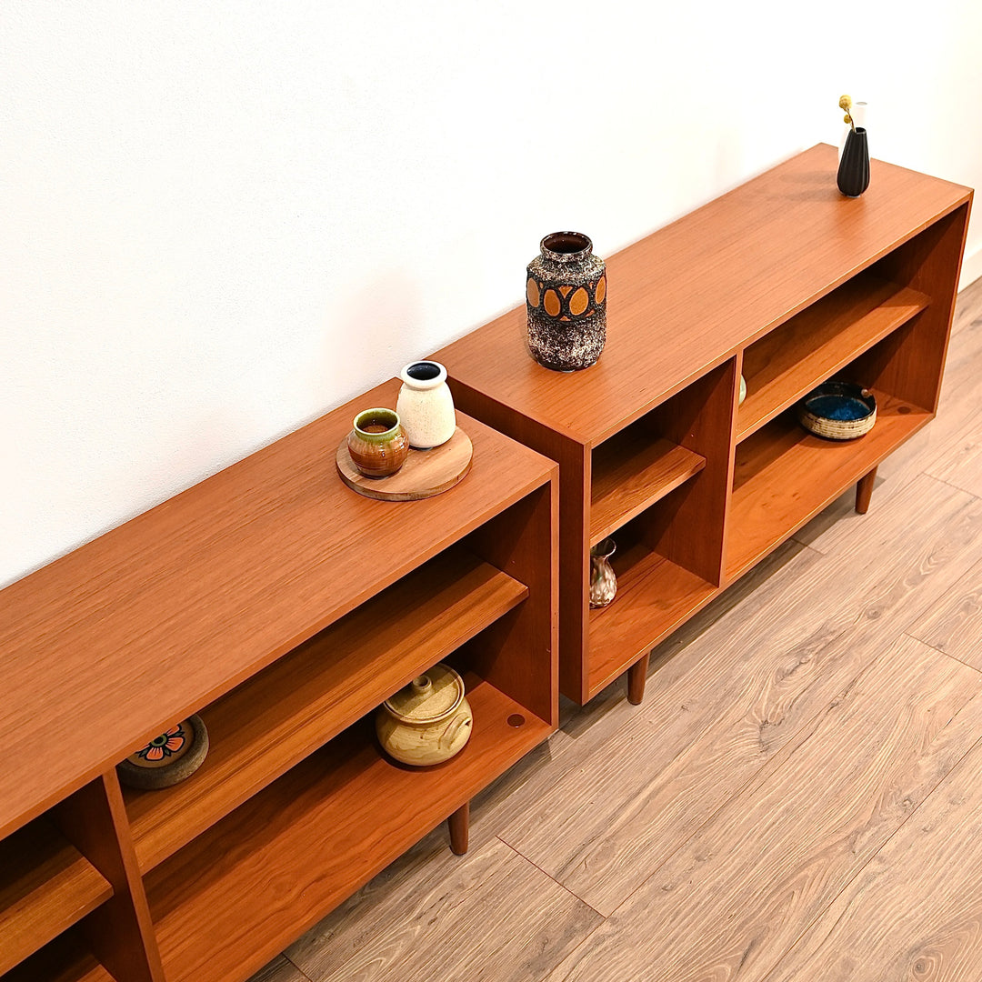 Mid Century Teak Sideboard LP Record Cabinet by Chiswell