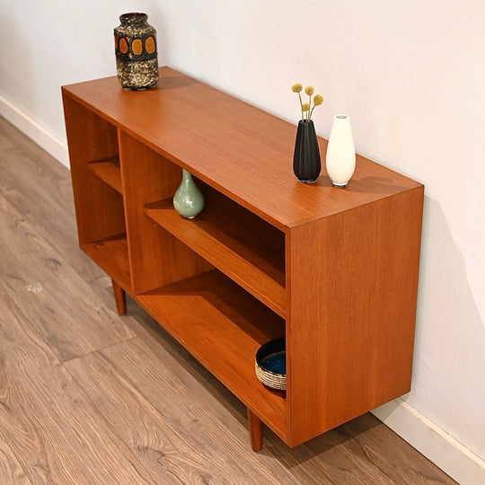 Mid Century Teak Sideboard LP Record Cabinet by Chiswell