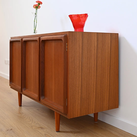Mid Century Teak Sideboard Buffet by Chiswell