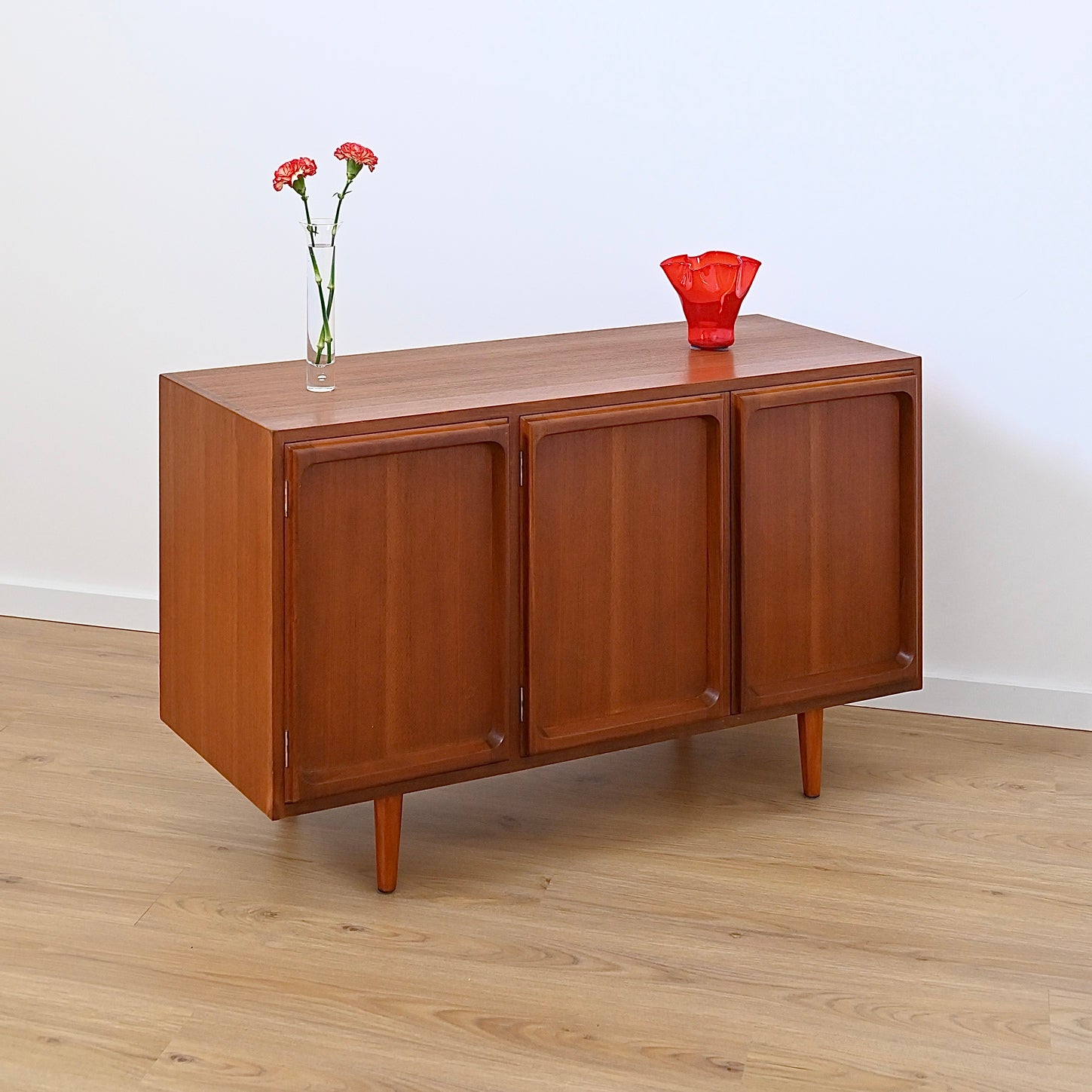 Mid Century Teak Sideboard Buffet by Chiswell
