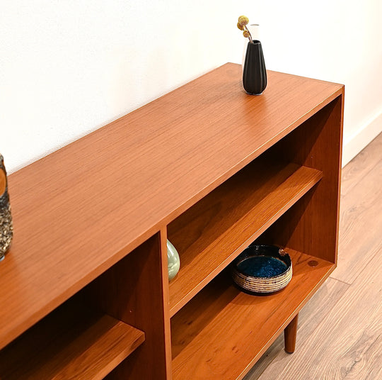 Mid Century Teak Sideboard LP Record Cabinet by Chiswell