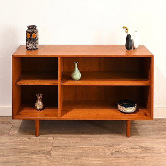 Mid Century Teak Sideboard LP Record Cabinet by Chiswell