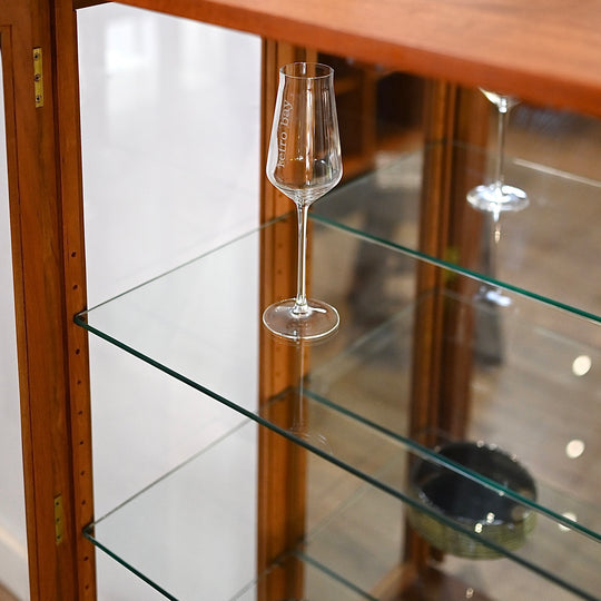 Mid Century Teak Sideboard Display Cabinet by Chiswell