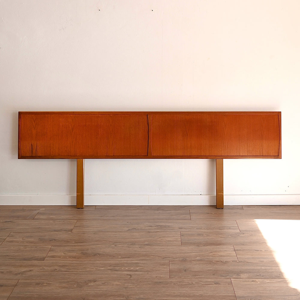 Mid Century Teak King or Queen Headboard