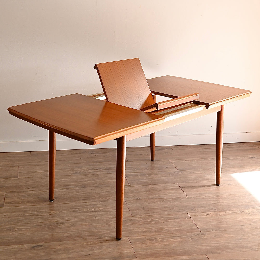 Mid Century Teak Extendable Dining Table by Chiswell