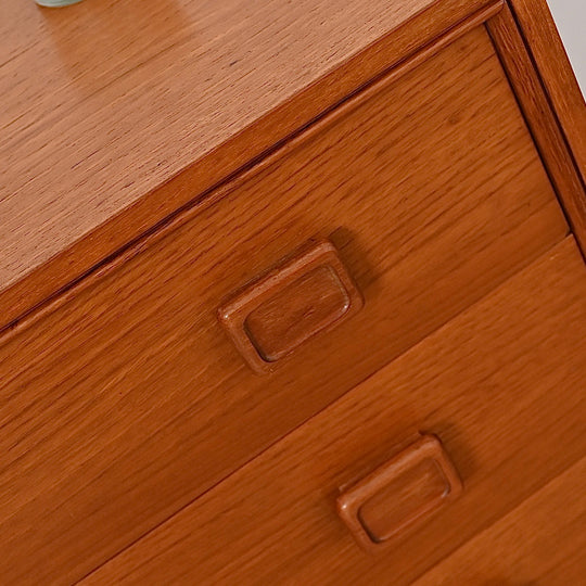 Parker Mid Century Teak Dresser Sideboard Drawers