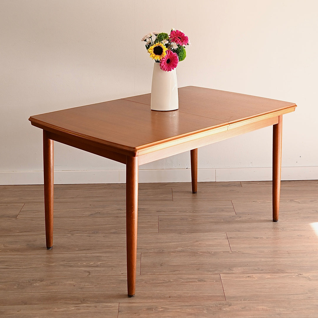 Mid Century Teak Extendable Dining Table by Chiswell
