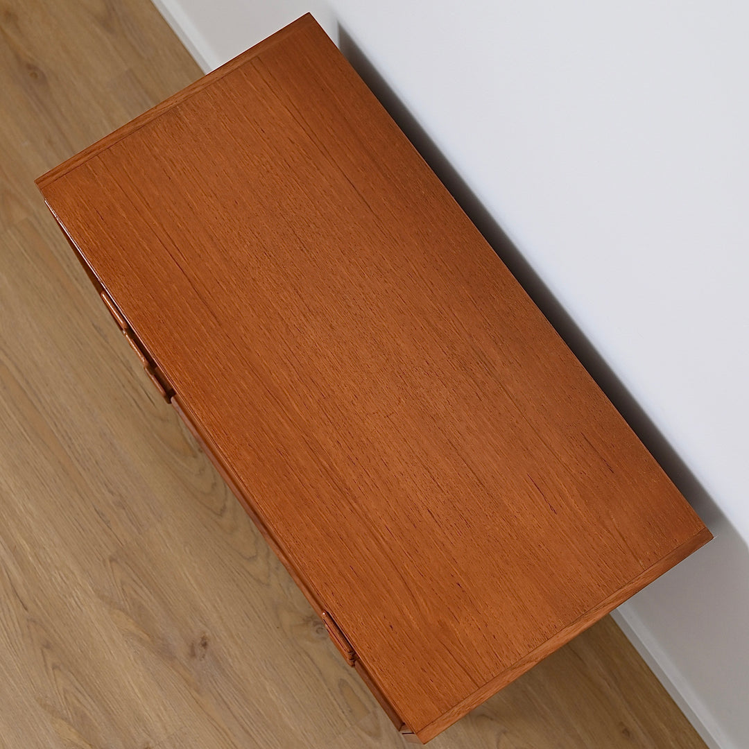 Parker Mid Century Teak Dresser Sideboard Drawers