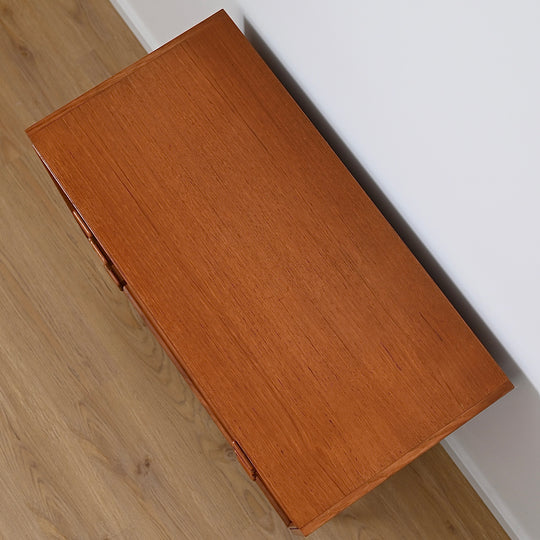 Parker Mid Century Teak Dresser Sideboard Drawers