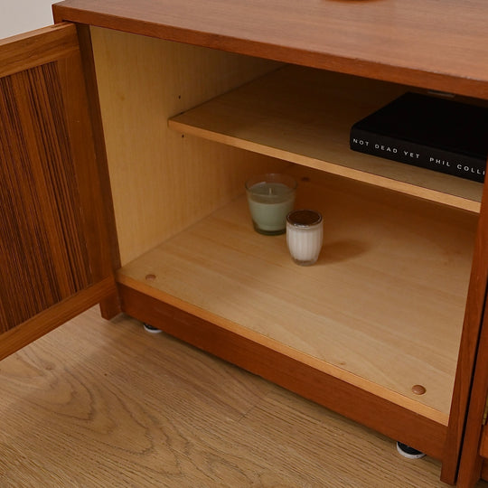 Parker Teak Mid Century Entertainment Unit Sideboard