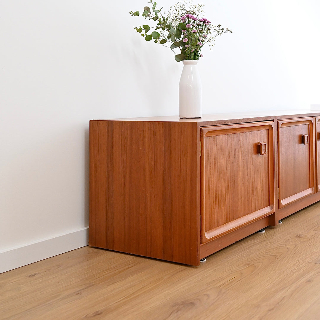 Parker Teak Mid Century Entertainment Unit Sideboard