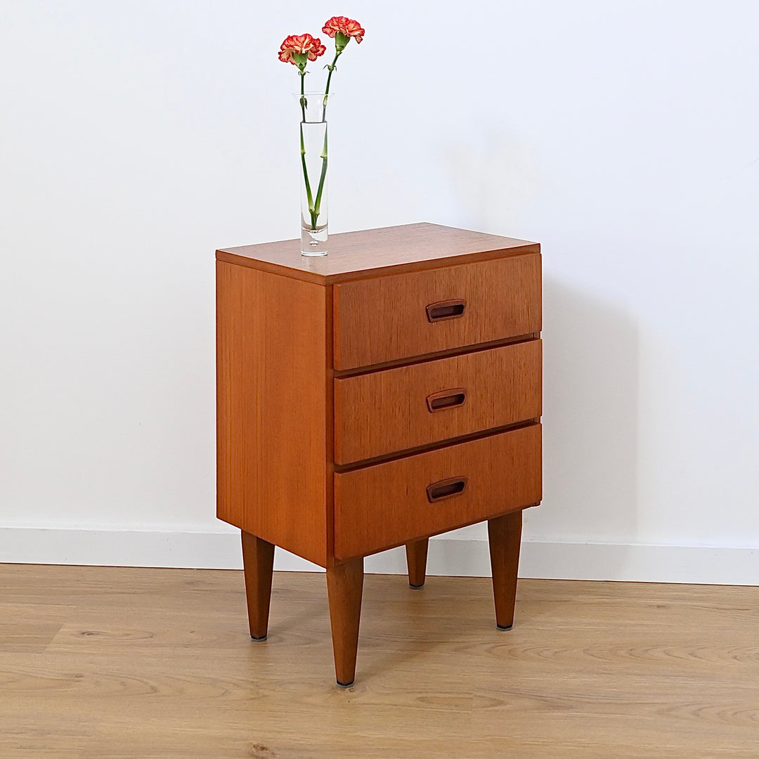 Mid Century Teak Bedside Table by Berryman
