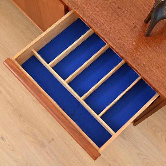 Parker Teak Lip Handled Sideboard Mid Century