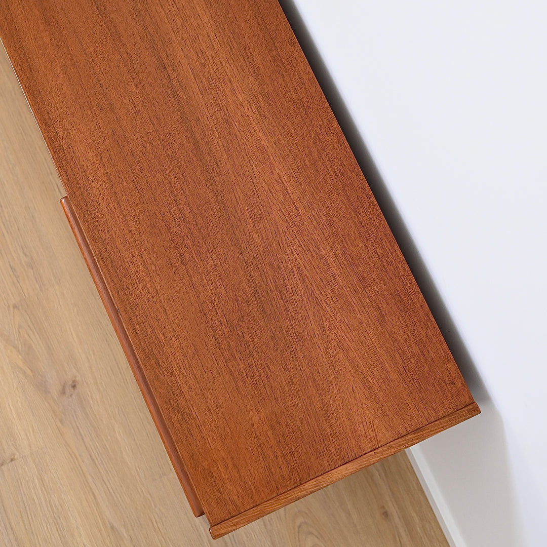 Parker Teak Lip Handled Sideboard Mid Century