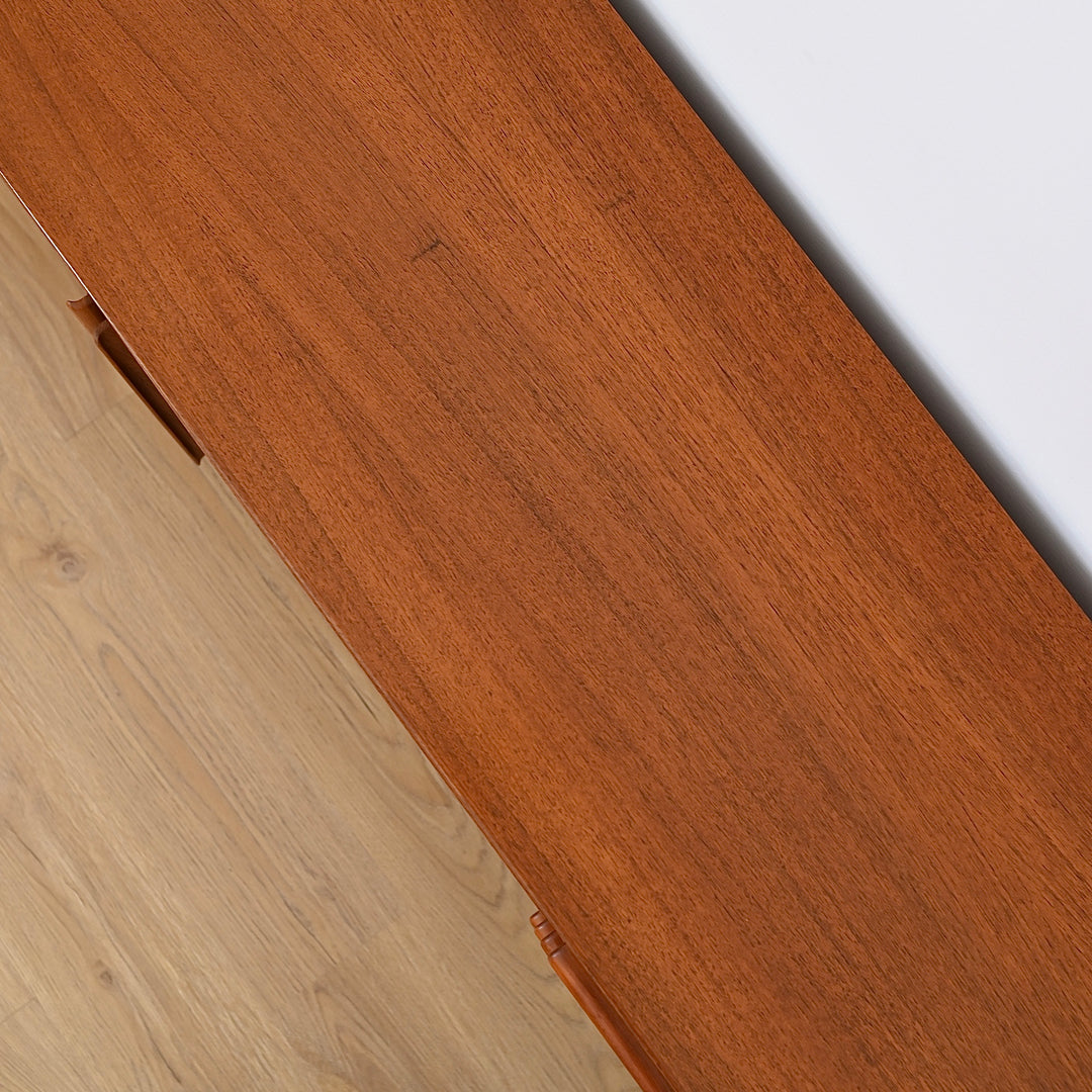Parker Teak Lip Handled Sideboard Mid Century