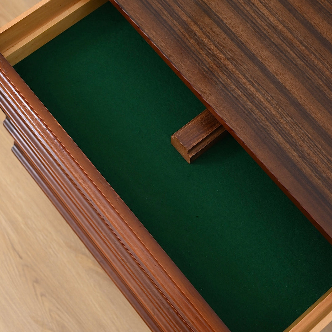 Mid Century Walnut Sideboard Drawers Low Boy Cabinet by Chiswell