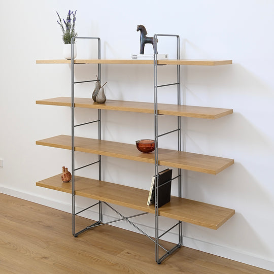 Vintage 90s Ikea Enetri Shelving Unit Bookcase