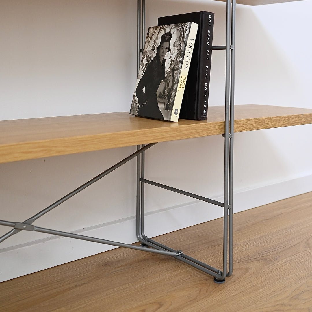 Vintage 90s Ikea Enetri Shelving Unit Bookcase