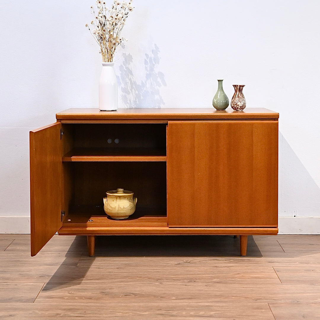 Mid Century Parker Teak Sideboard LP Record Cabinet