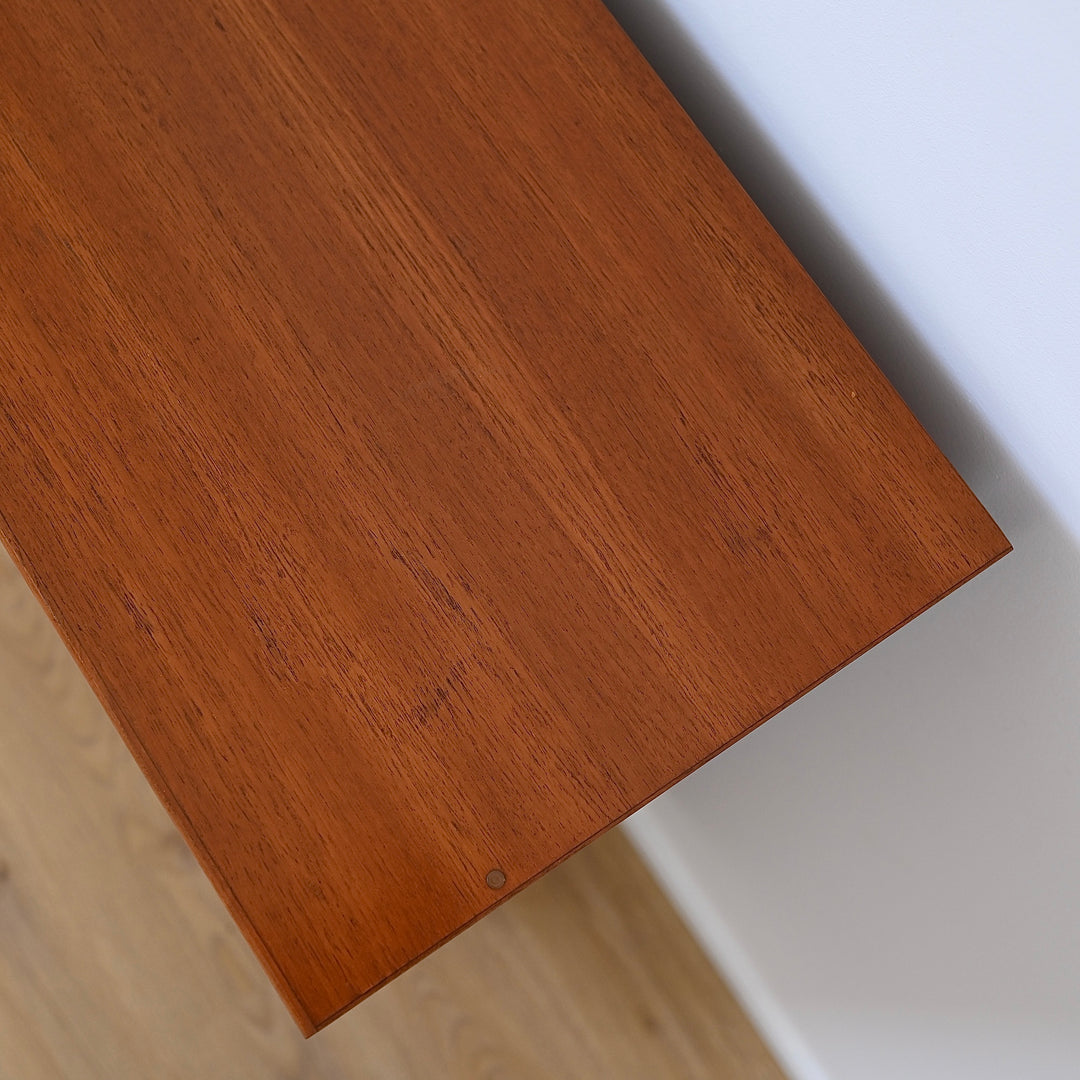 Mid Century Teak Sideboard Glass Display Cabinet by Chiswell