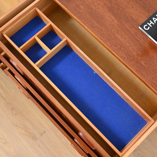 Parker Nordic Teak Dresser Drawers Low Boy