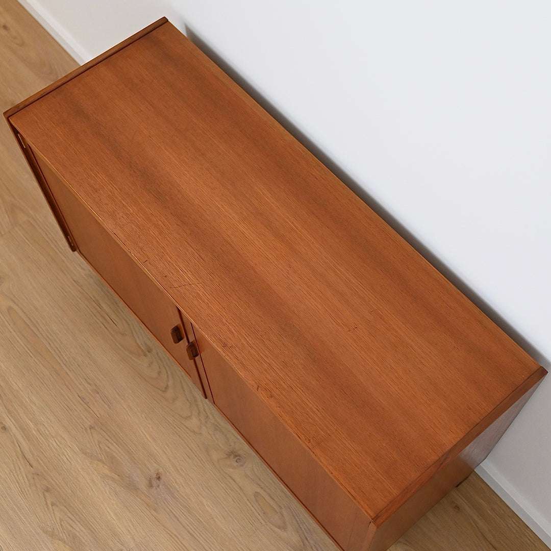 Parker Teak Mid Century Sideboard LP Record Cabinet